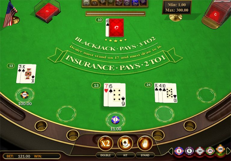 Different types of American Blackjack